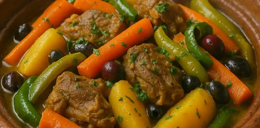 tajine chevre legumes
